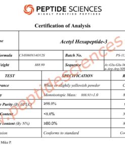 Alternative view of Acetyl Hexapeptide-3 (Argireline) 200mg (Topical)