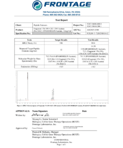 Alternative view of Fragment, CJC-1295 (No DAC), Ipamorelin 12mg (Blend)