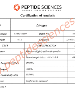 Alternative view of Livagen Peptide 20mg (Bioregulator)