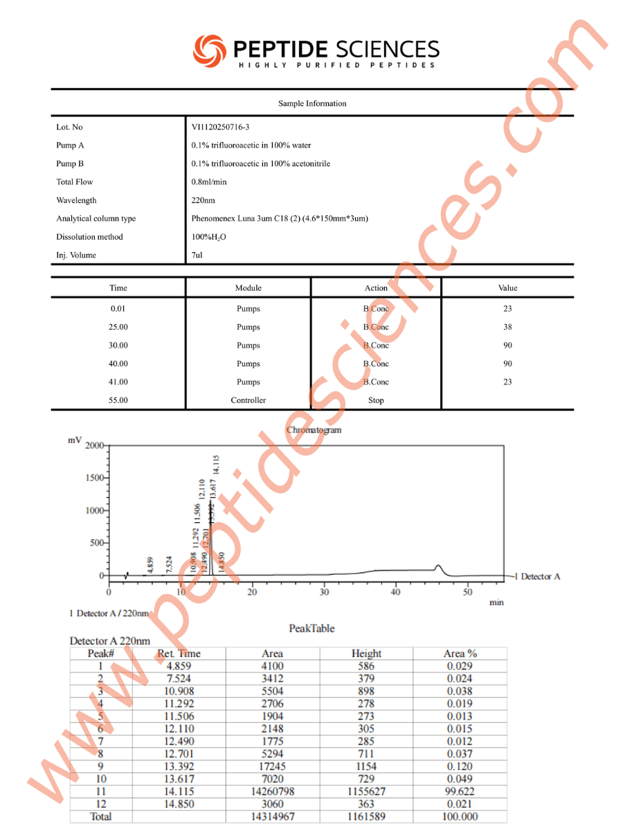 Melanotan 2 (MT2) (3mg x 10 Vials = 30mg) - Image 3