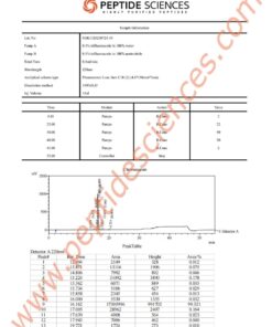 Alternative view of N-Acetyl Selank Amidate 10mg