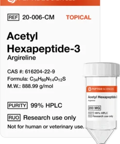 Acetyl Hexapeptide-3 (Argireline) 200mg (Topical)