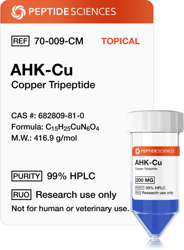 AHK-Cu (Copper Tripeptide) 200mg (Topical)
