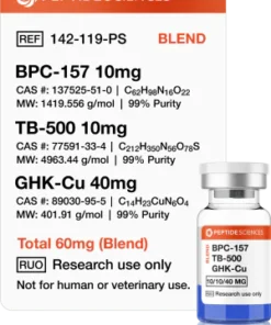 BPC-157, TB-500, GHK-Cu 60mg (Glow Blend)
