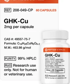 GHK-Cu (2mg x 60 Capsules) (Copper Tripeptide)