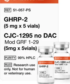 GHRP-2 (5mg x 5) and CJC-1295 no DAC (5mg x 5)