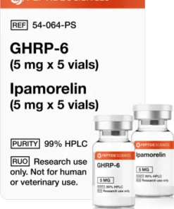 GHRP-6 (5mg x 5) and Ipamorelin (5mg x 5)